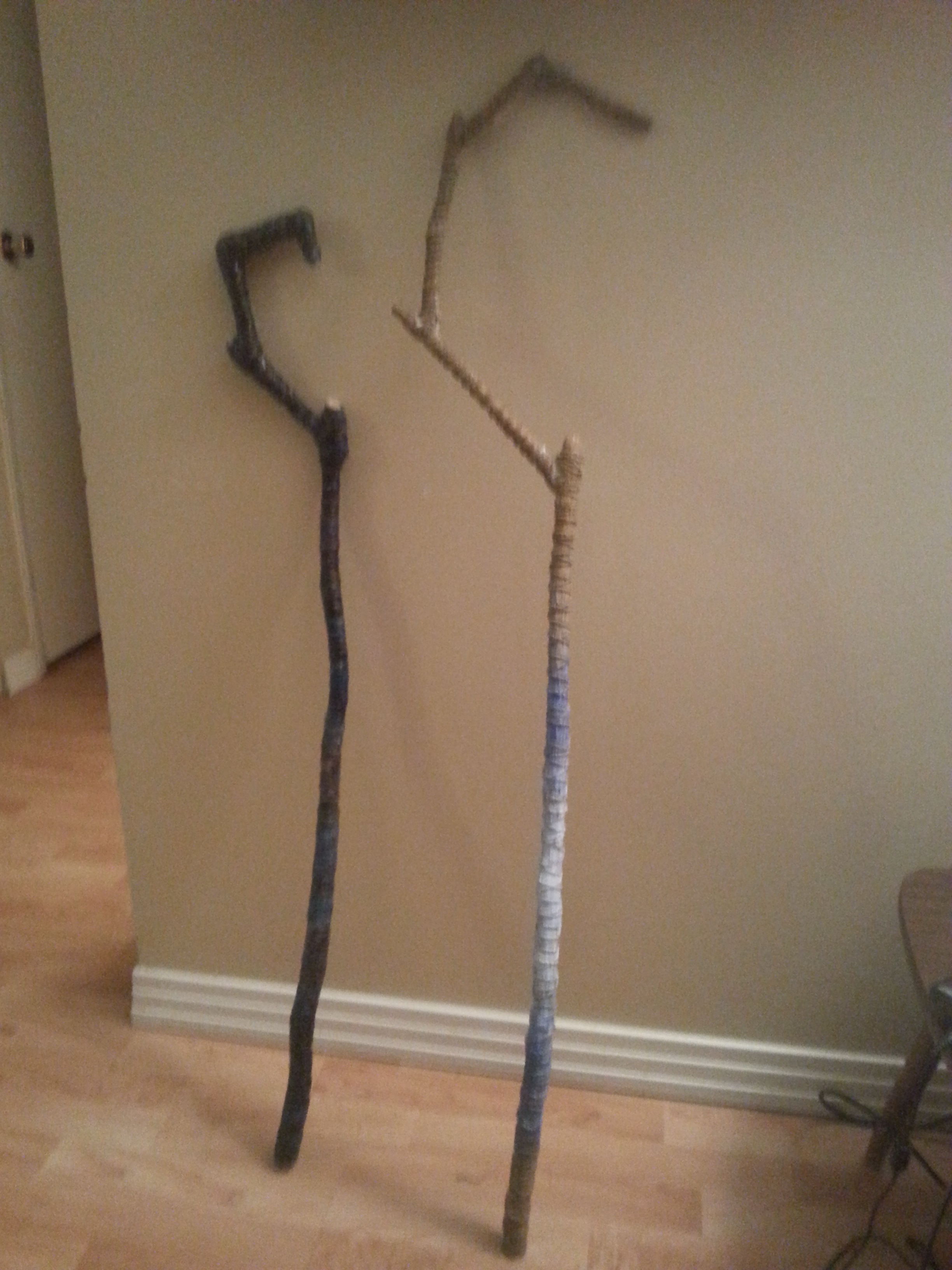 Jack Frost staff version 1 and 2