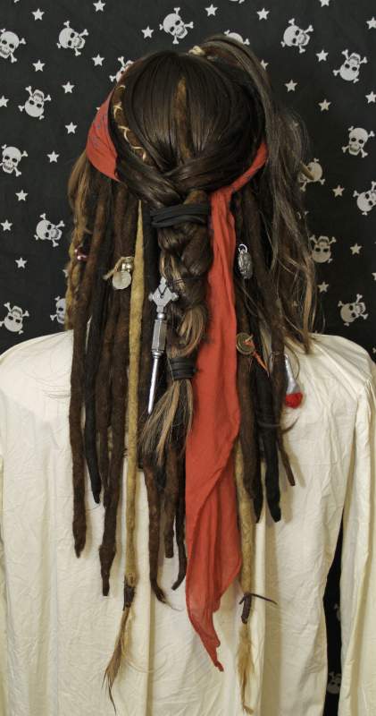 Jack Sparrow OST wig back