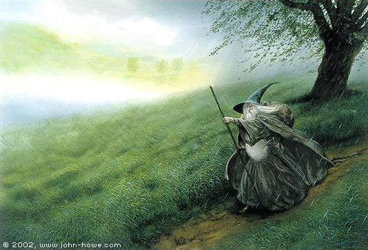 John Howe   Gandalf the Grey 02