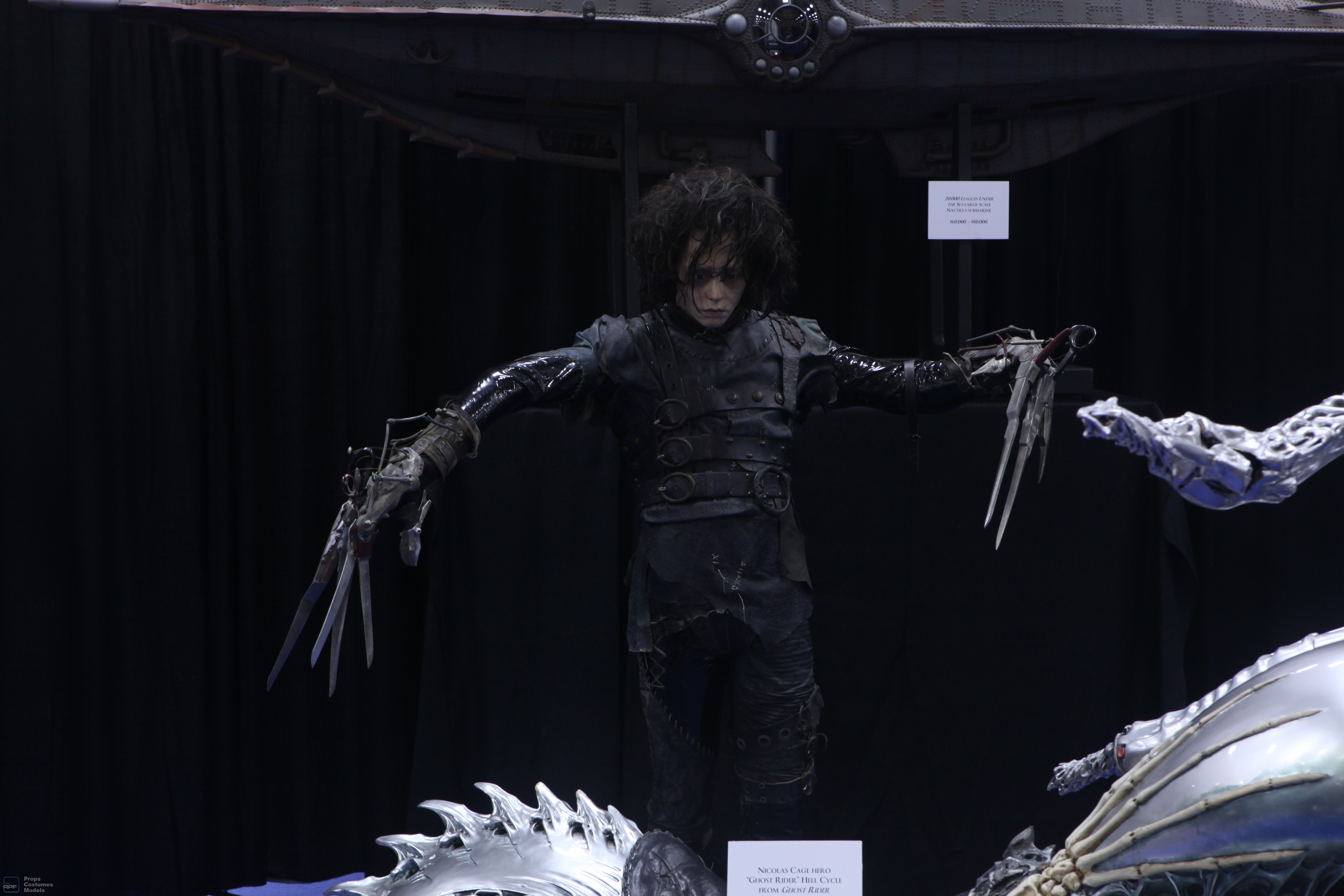 Johnny Depp's Edward Scissorhands costume