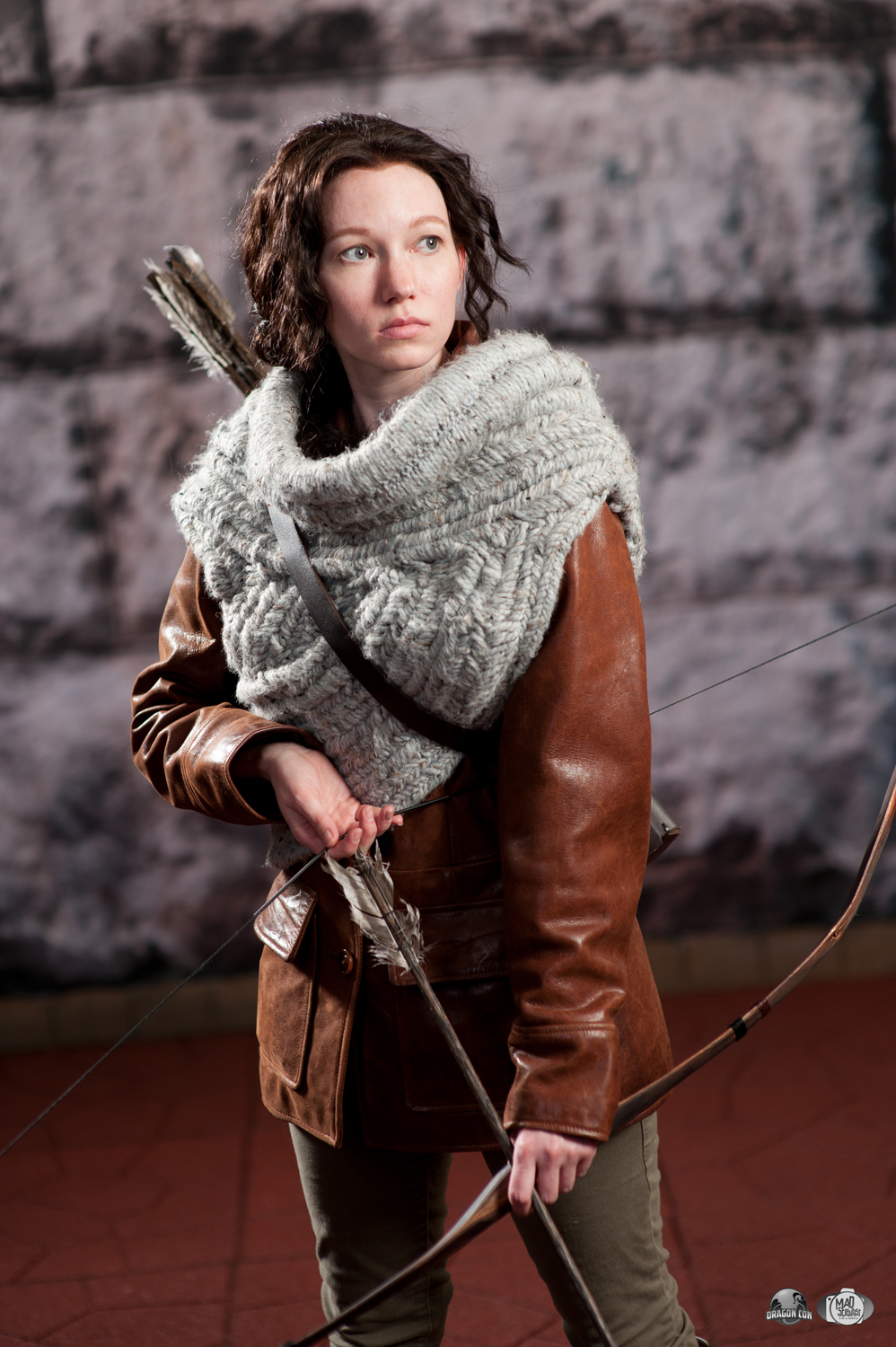 Katniss Everdeen Winter Hunting Costume from Hunger Games: Catching Fire
Photo by Bryan Humphrey