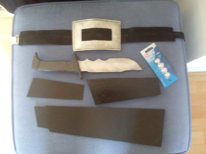 knife/holster nearly complete and ready to finish