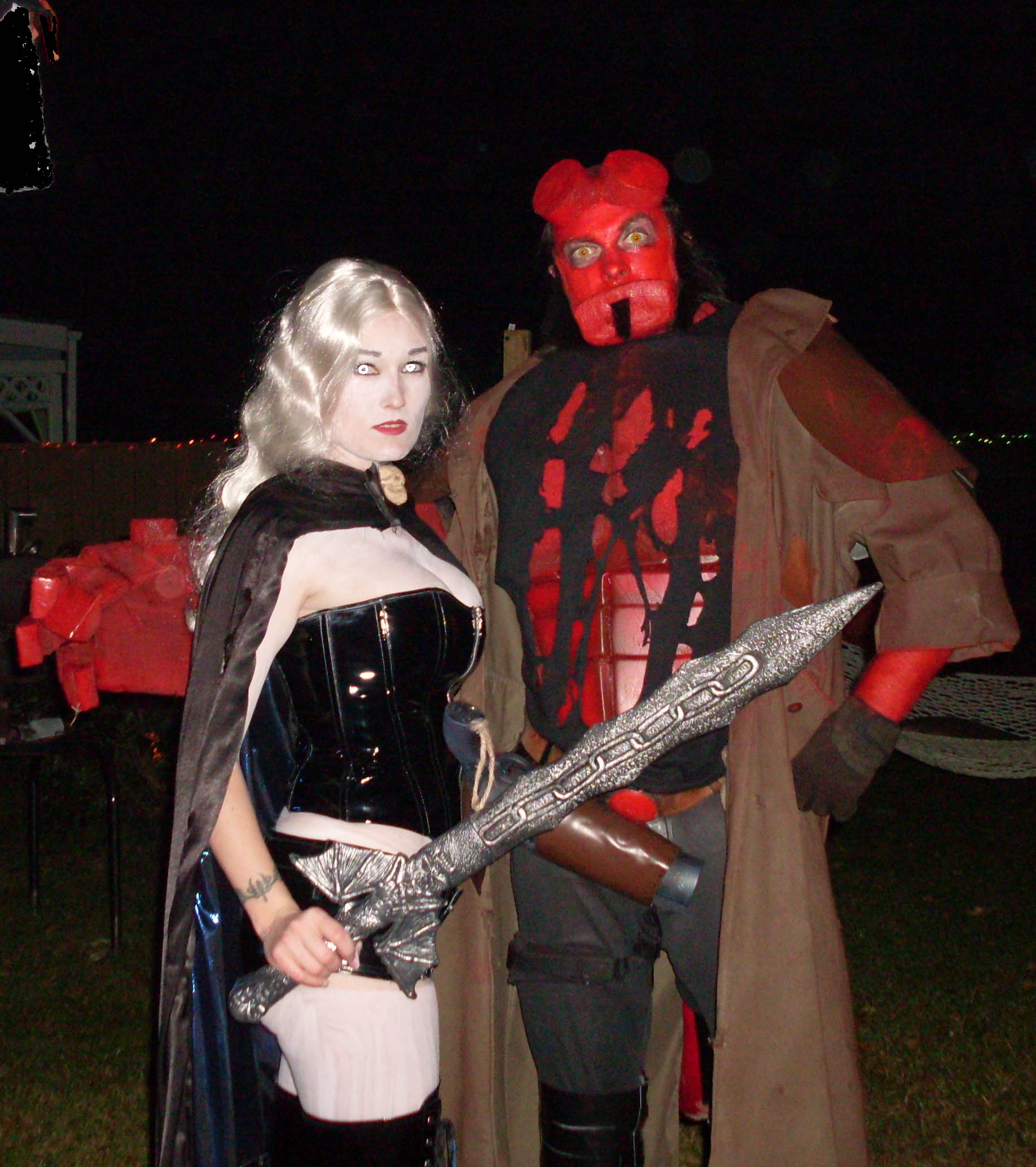 Lady Death and Hellboy