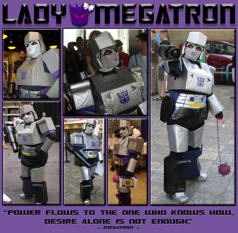 Lady Megatron, aka Meg, from BotCon 2010 and beyond...