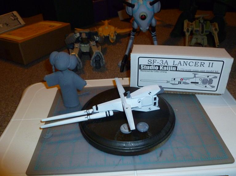 Lancer 2 and  full scale minmay doll