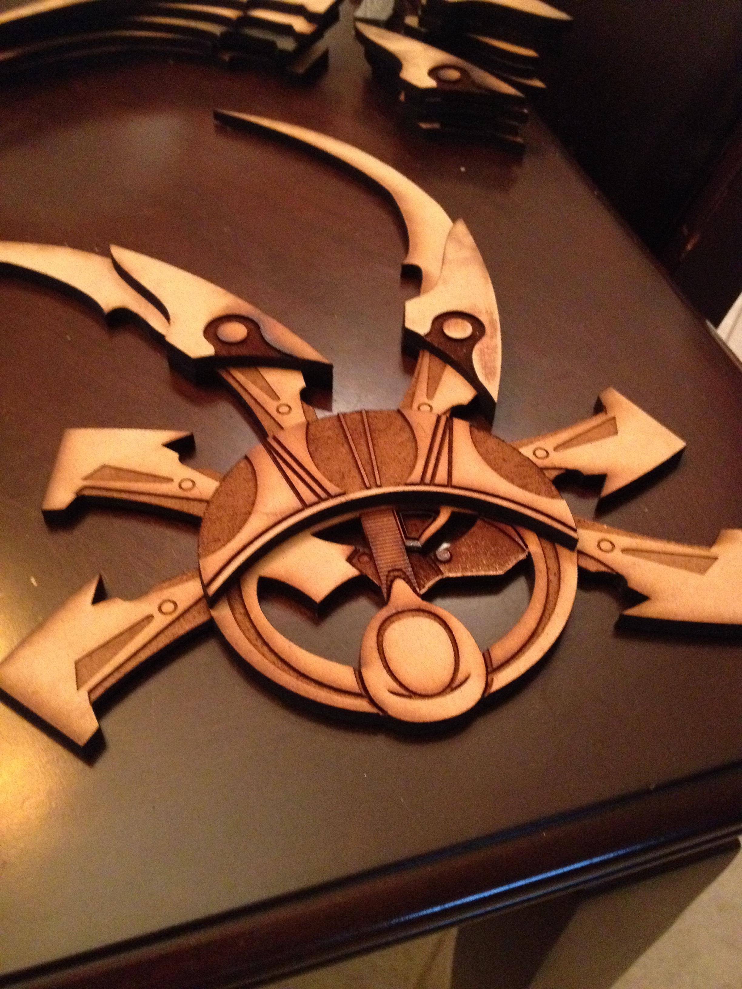 Laser cut Shuriken 2