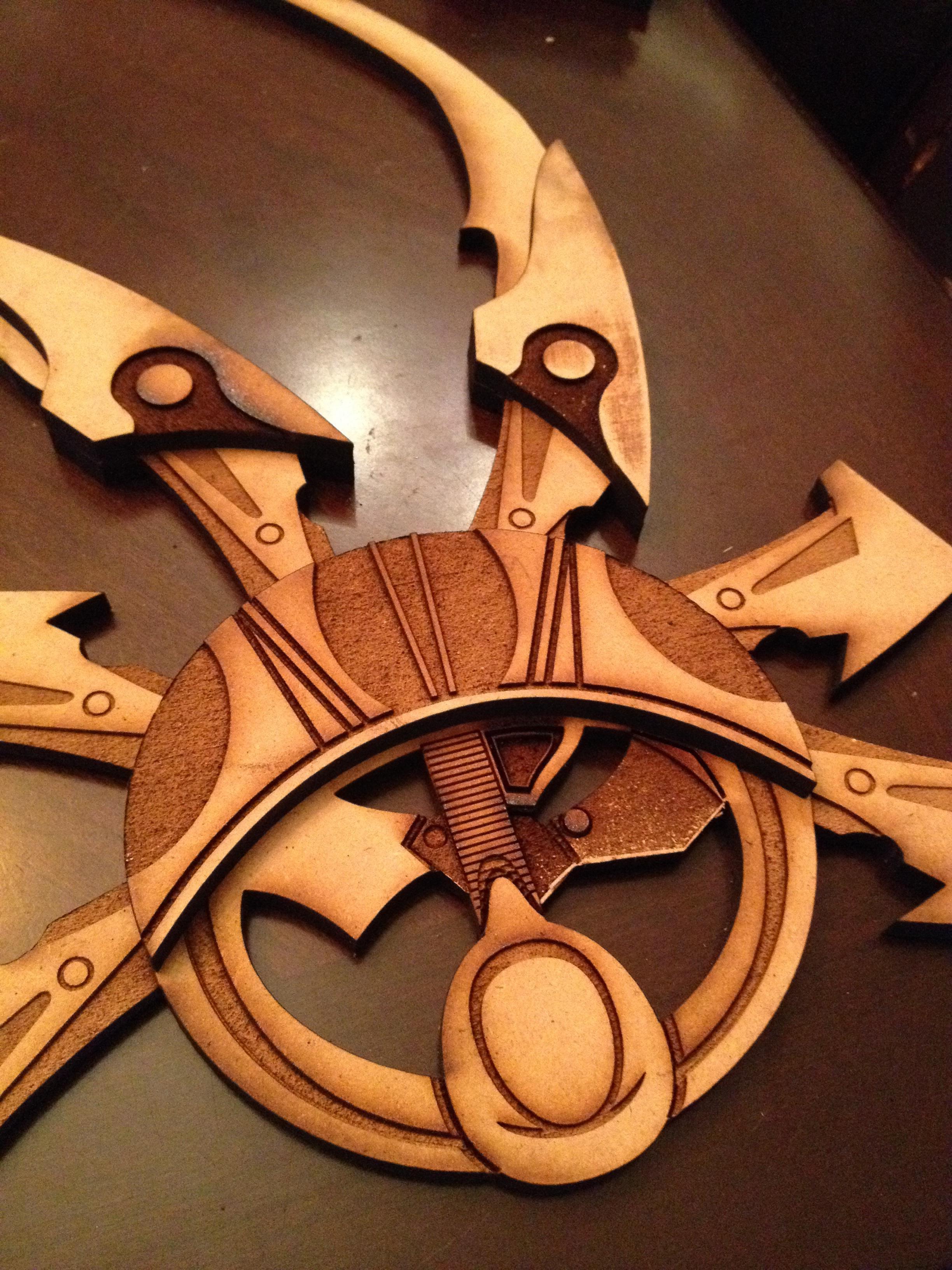 Laser cut Shuriken 3
