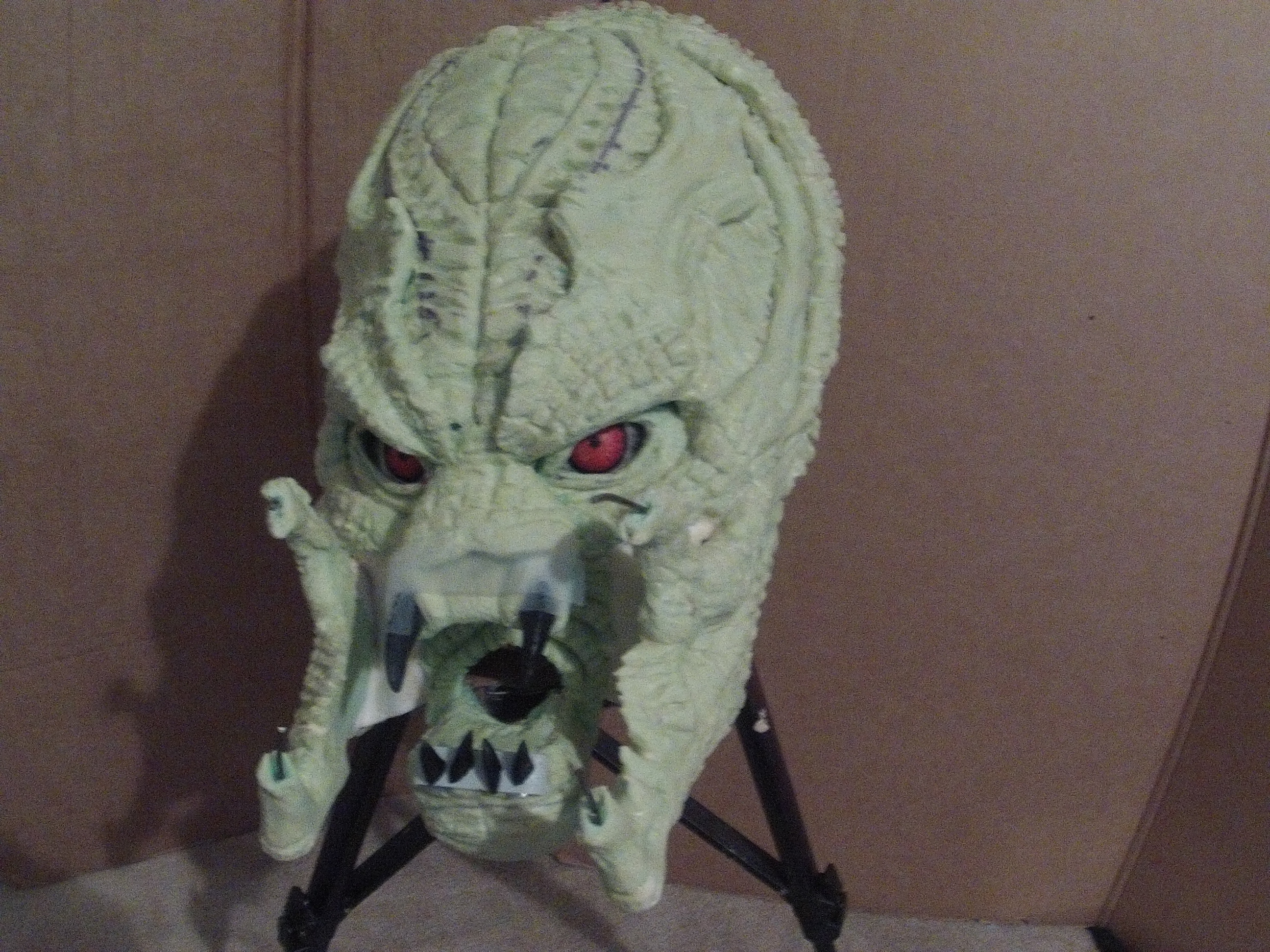 Latex coated upholstery foam Berserker Predator mask