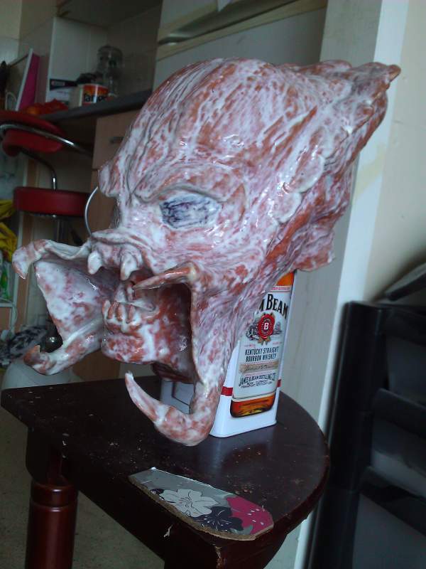 Latexing the clay head