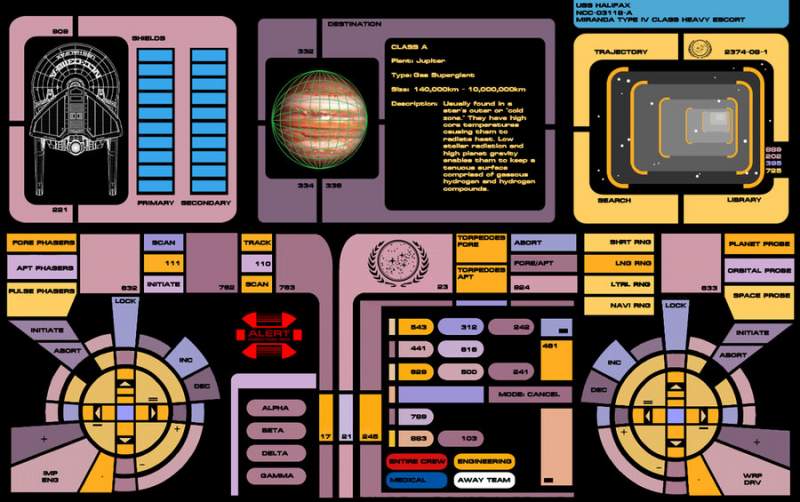 lcars flight panel