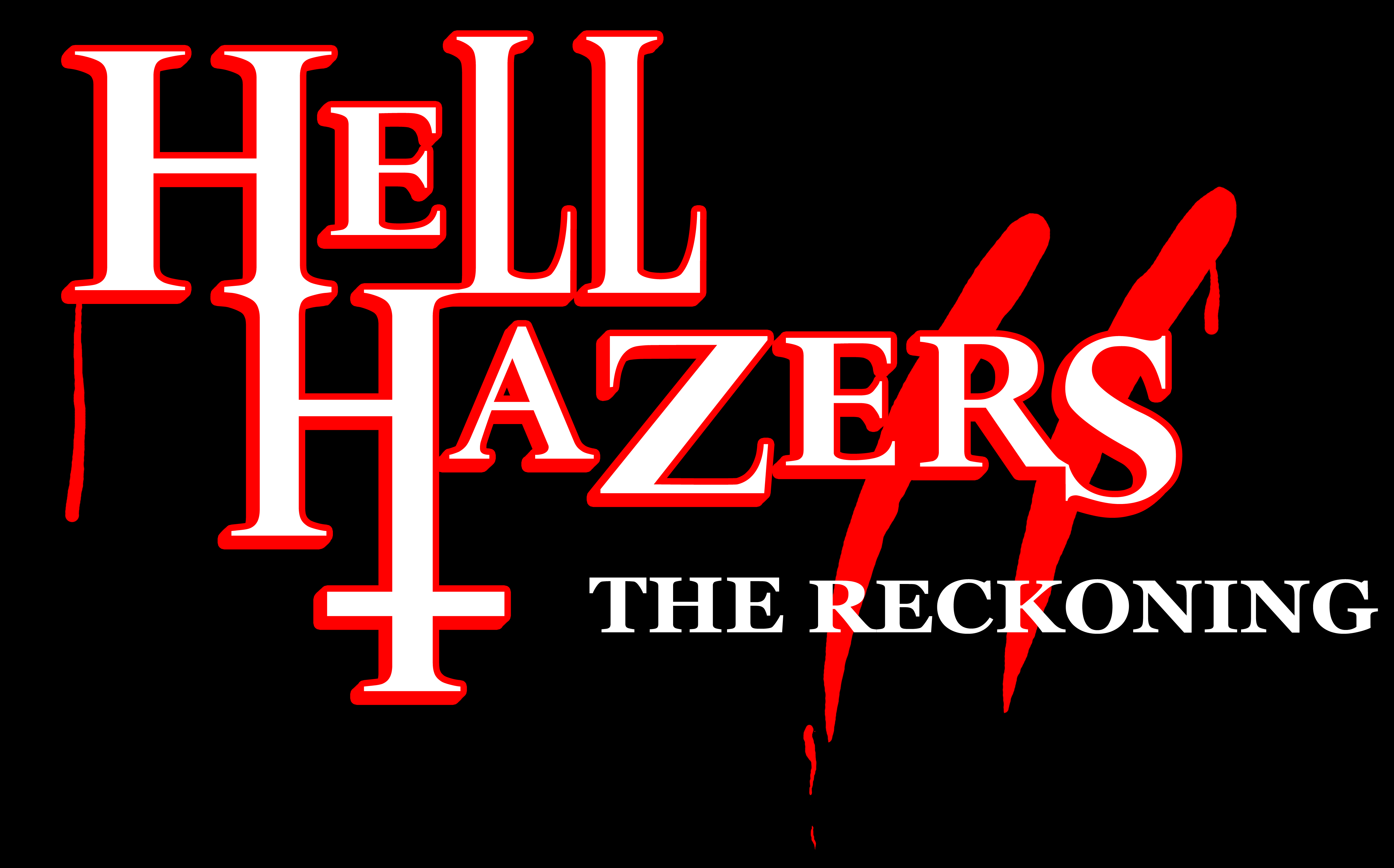 Logo I created in photoshop by heavily referencing and tracing the logo that appears on screen during the fake trailer.