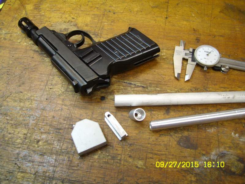 Machining the stock tube
