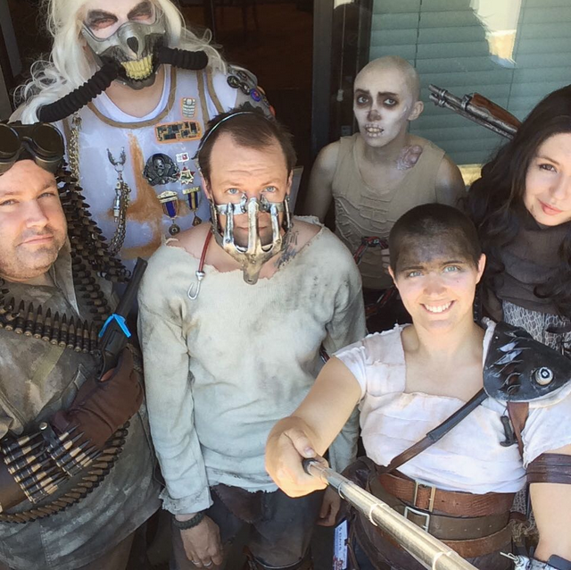 Madmax family Halloween costume Group costume cosplay