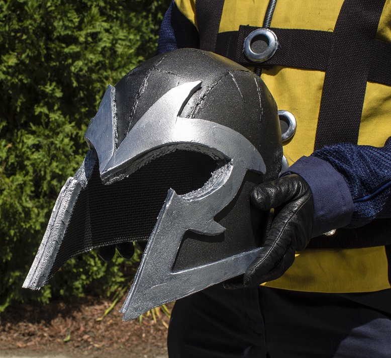 Magneto - Xmen First Class (2014)

Detail shot of the helmet. It was my first time trying out EVA foam, so I'm pretty happy with it despite its flaw