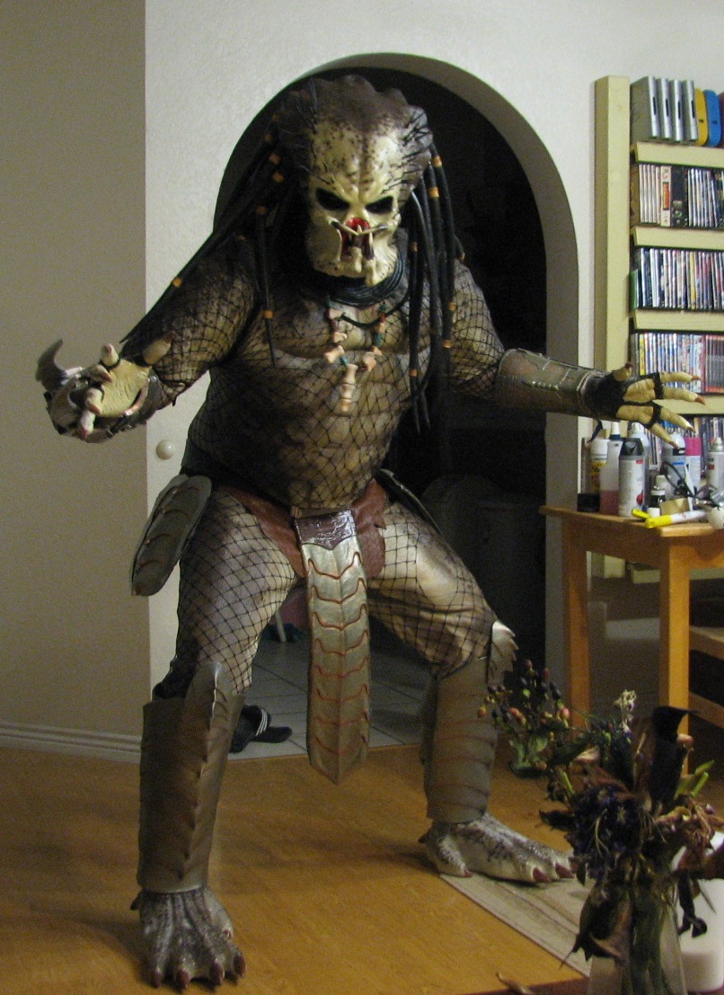 making My predator costume 002