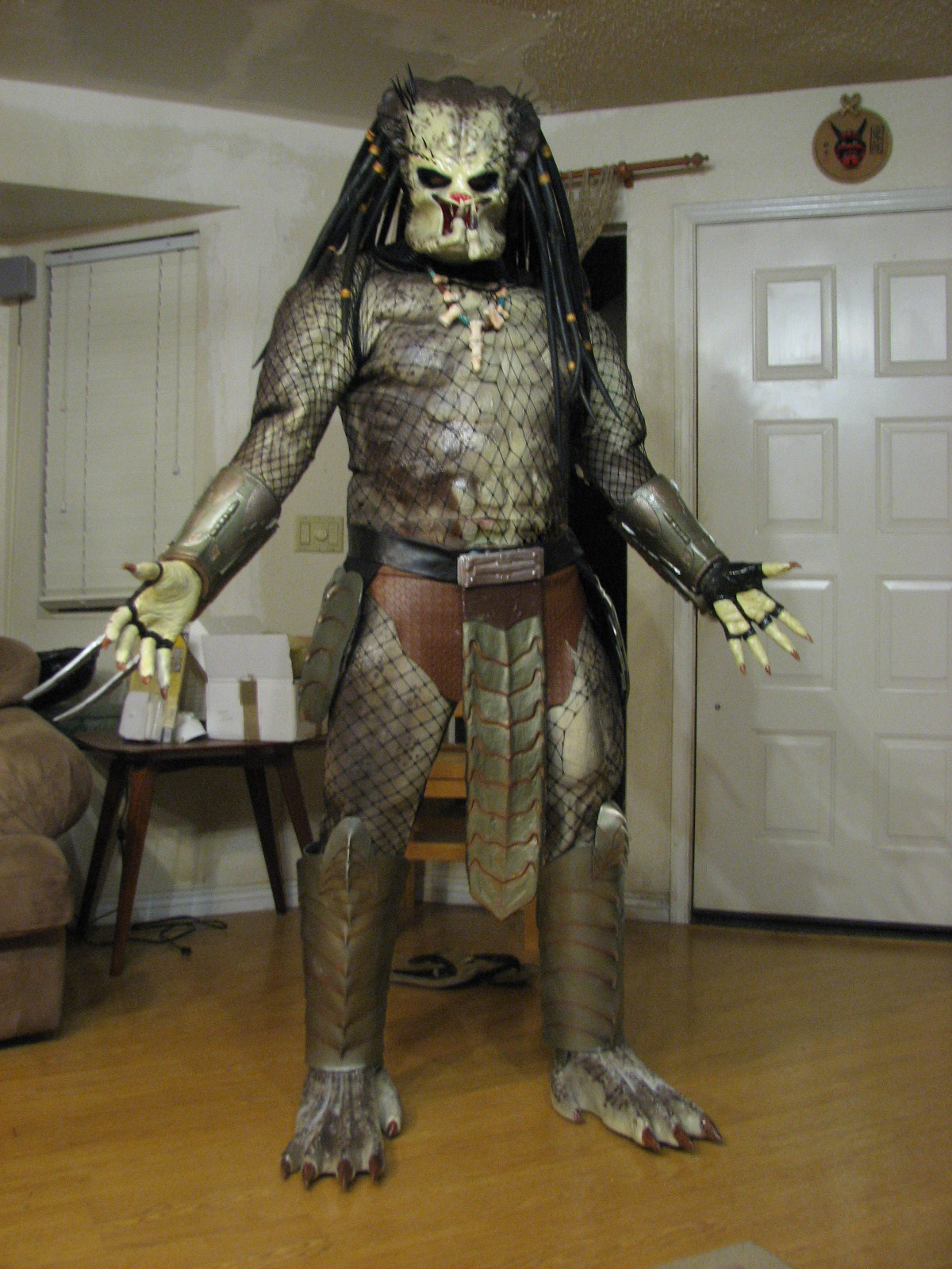 making My predator costume 003