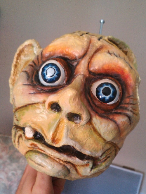 mammon head for large mammon puppet