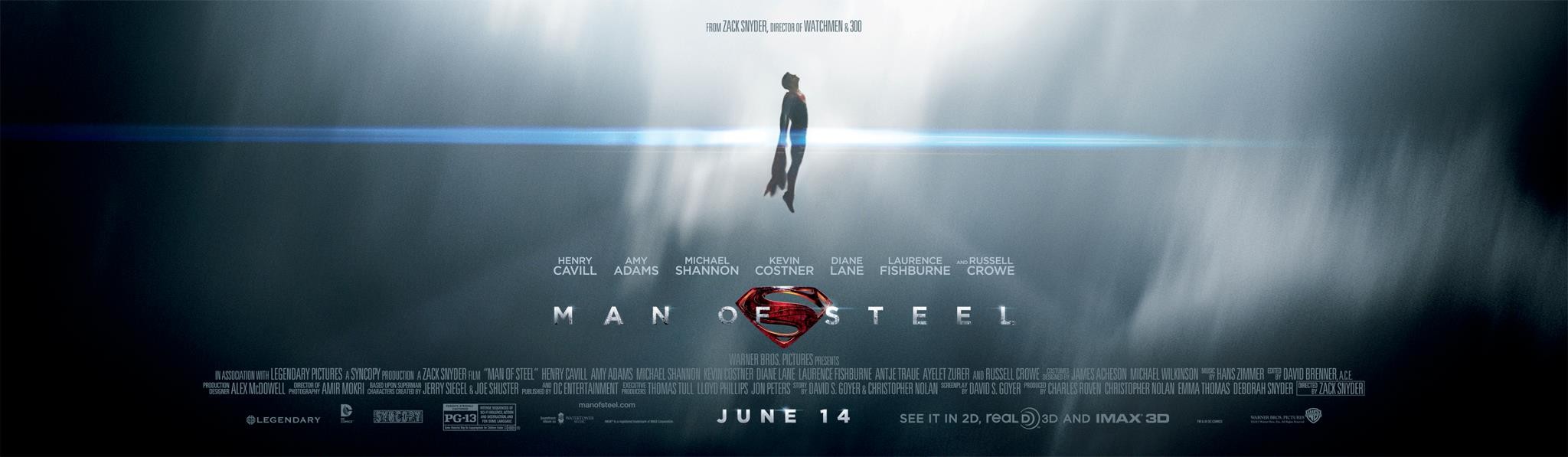 Man of Steel banner