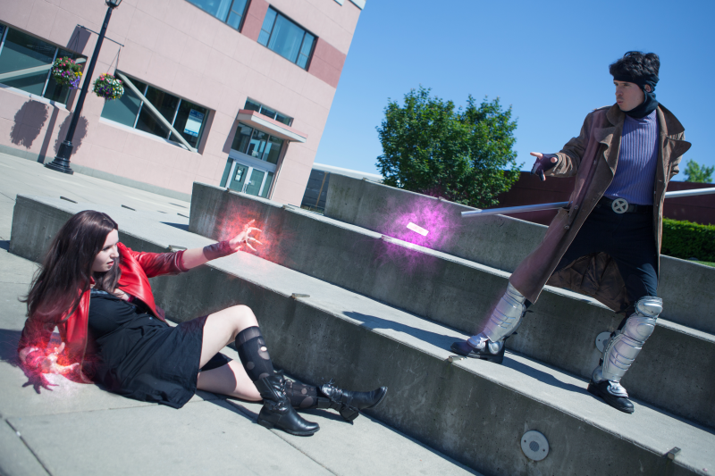 Marvel - Age of Ultron - Scarlet Witch
with Gambit
Northwest Fanfest 2015
Photo by Clint Hay / Marmbo