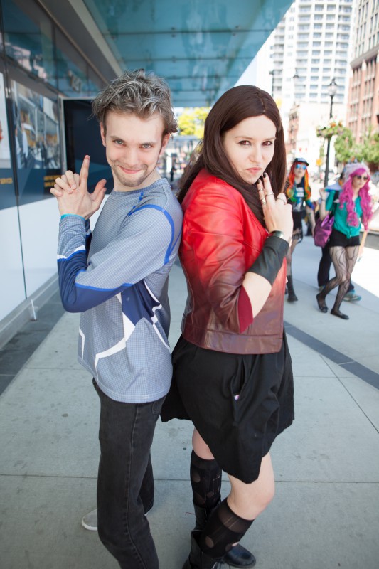 Marvel - Age of Ultron - Scarlet Witch
with Quicksilver
Northwest Fanfest 2015
Photo by Clint Hay / Marmbo
