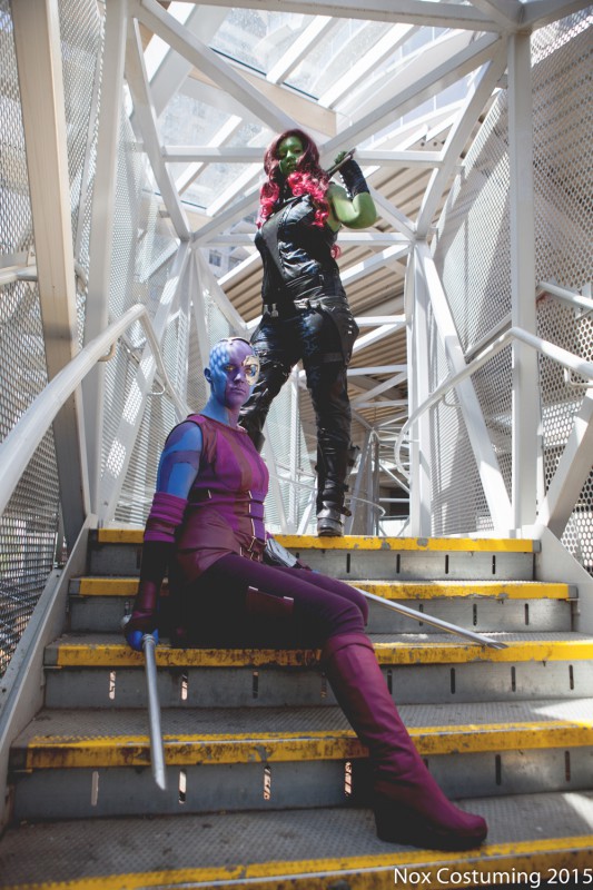 Marvel - Guardians of the Galaxy - Gamora
with Nebula (http://light-as-a-heather.tumblr.com/)
Northwest Fanfest 2015
photo by Clint Hay / Marmbo