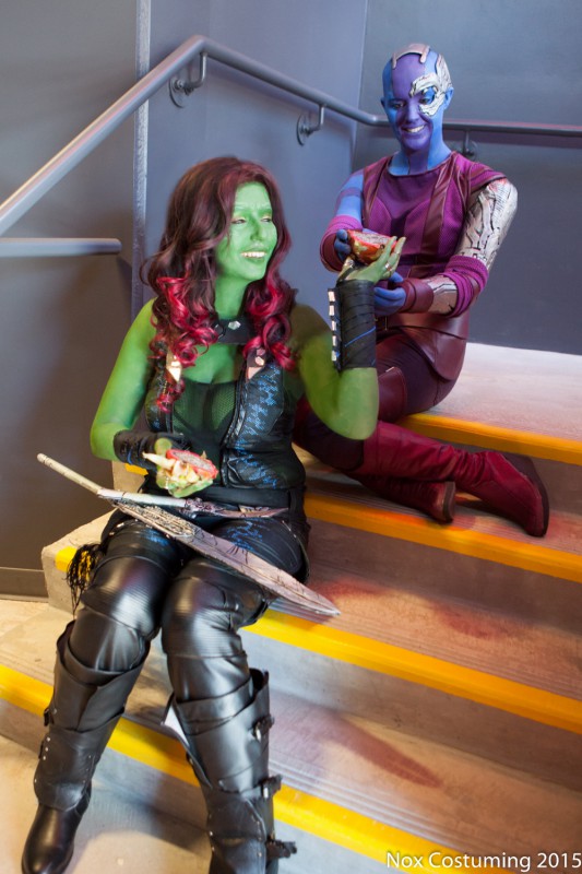 Marvel - Guardians of the Galaxy - Gamora
with Nebula (http://light-as-a-heather.tumblr.com/)
Northwest Fanfest 2015
photo by Clint Hay / Marmbo