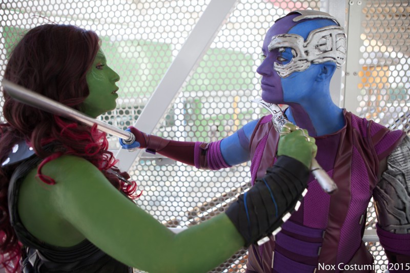 Marvel - Guardians of the Galaxy - Gamora
with Nebula (http://light-as-a-heather.tumblr.com/)
Northwest Fanfest 2015
photo by Clint Hay / Marmbo