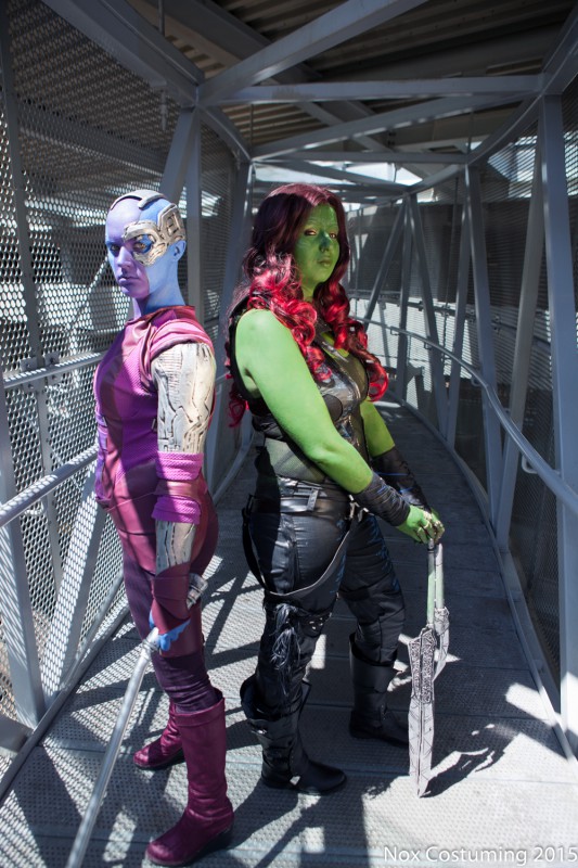 Marvel - Guardians of the Galaxy - Gamora
with Nebula (http://light-as-a-heather.tumblr.com/)
Northwest Fanfest 2015
photo by Clint Hay / Marmbo