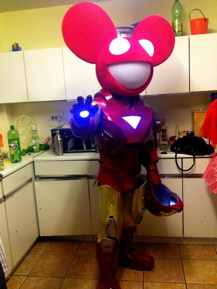 Me with deadmou5 helmet