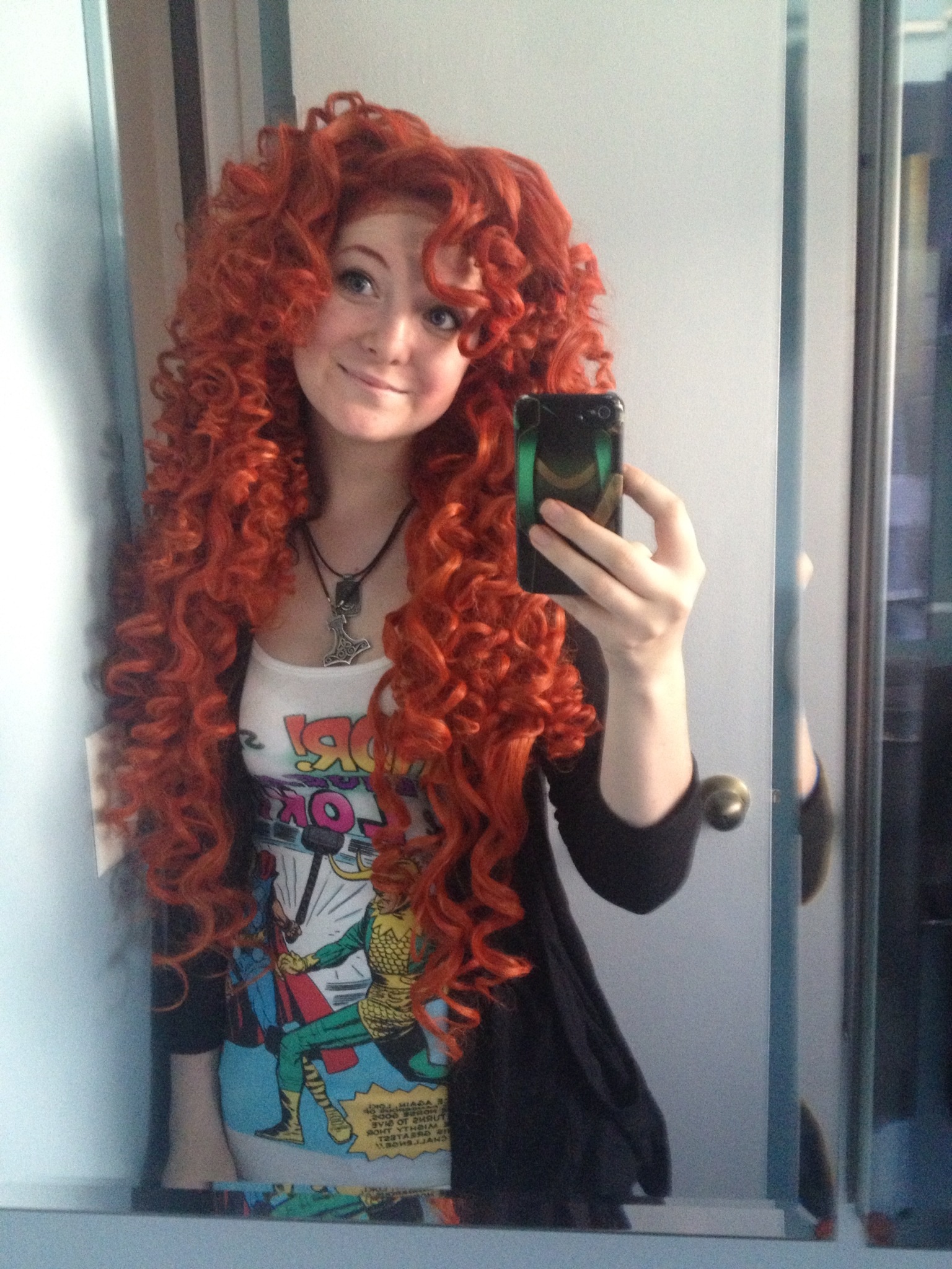 Merida wig progress