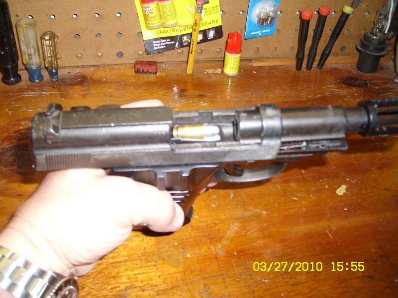 MGC conversion  with cartridges that I machined on the lathe