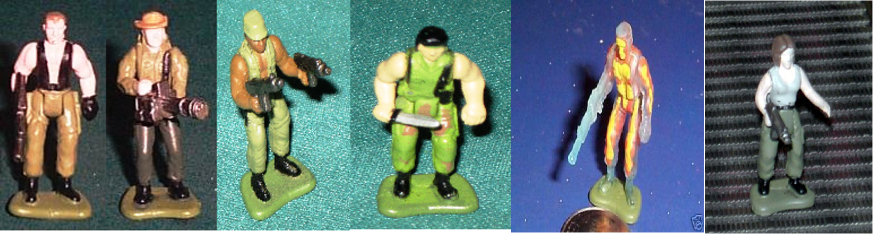 Micro Machines Predator Figures