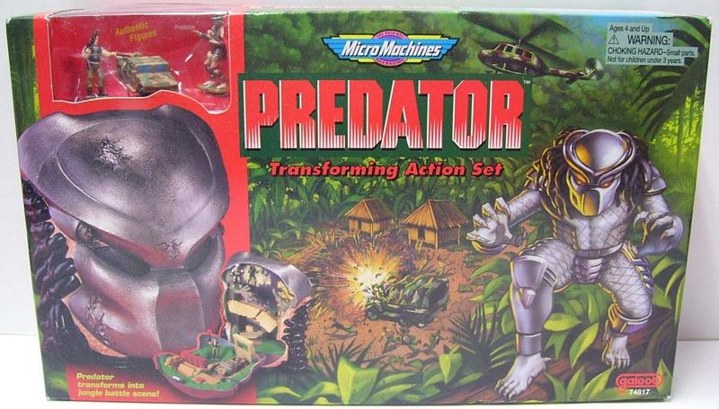 Micro Machines Predator Transforming Action Set