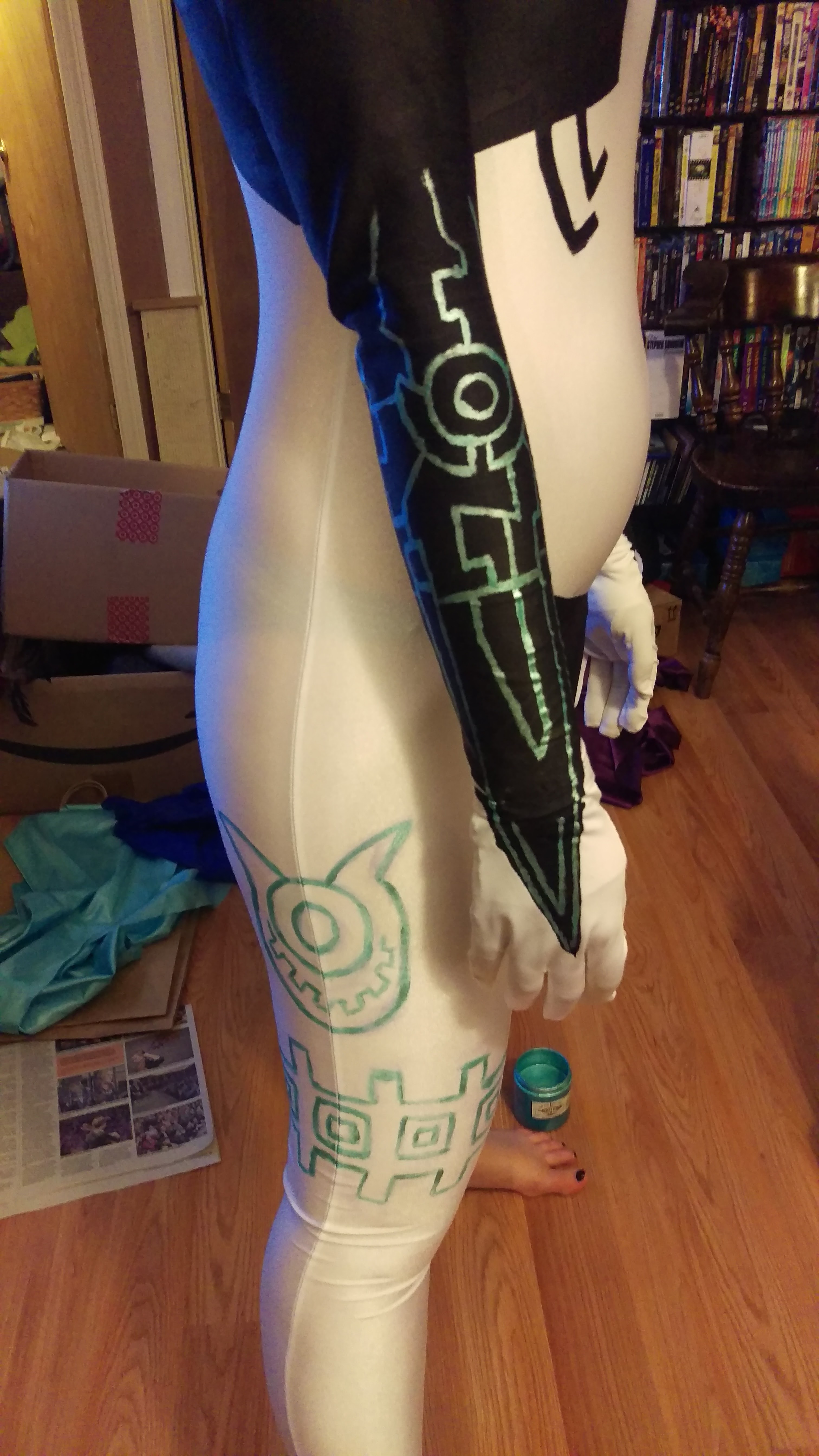 Midna's Bodysuit in progress