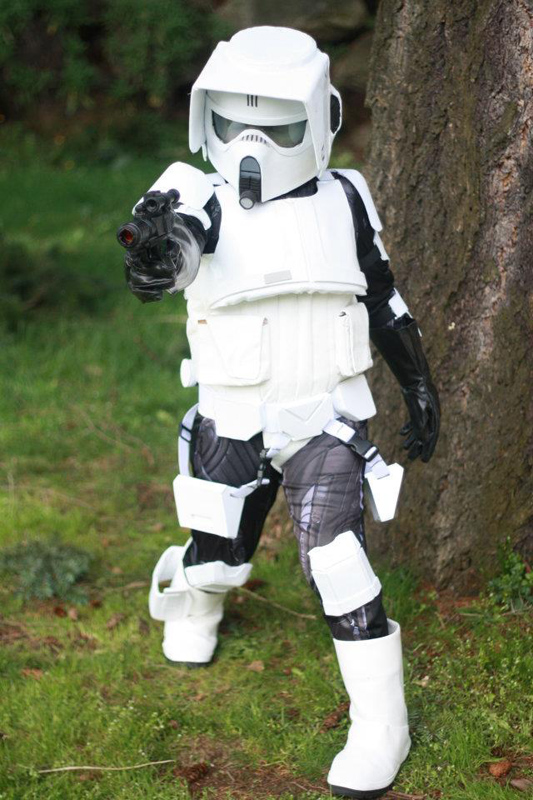 Mini Biker Scout costume