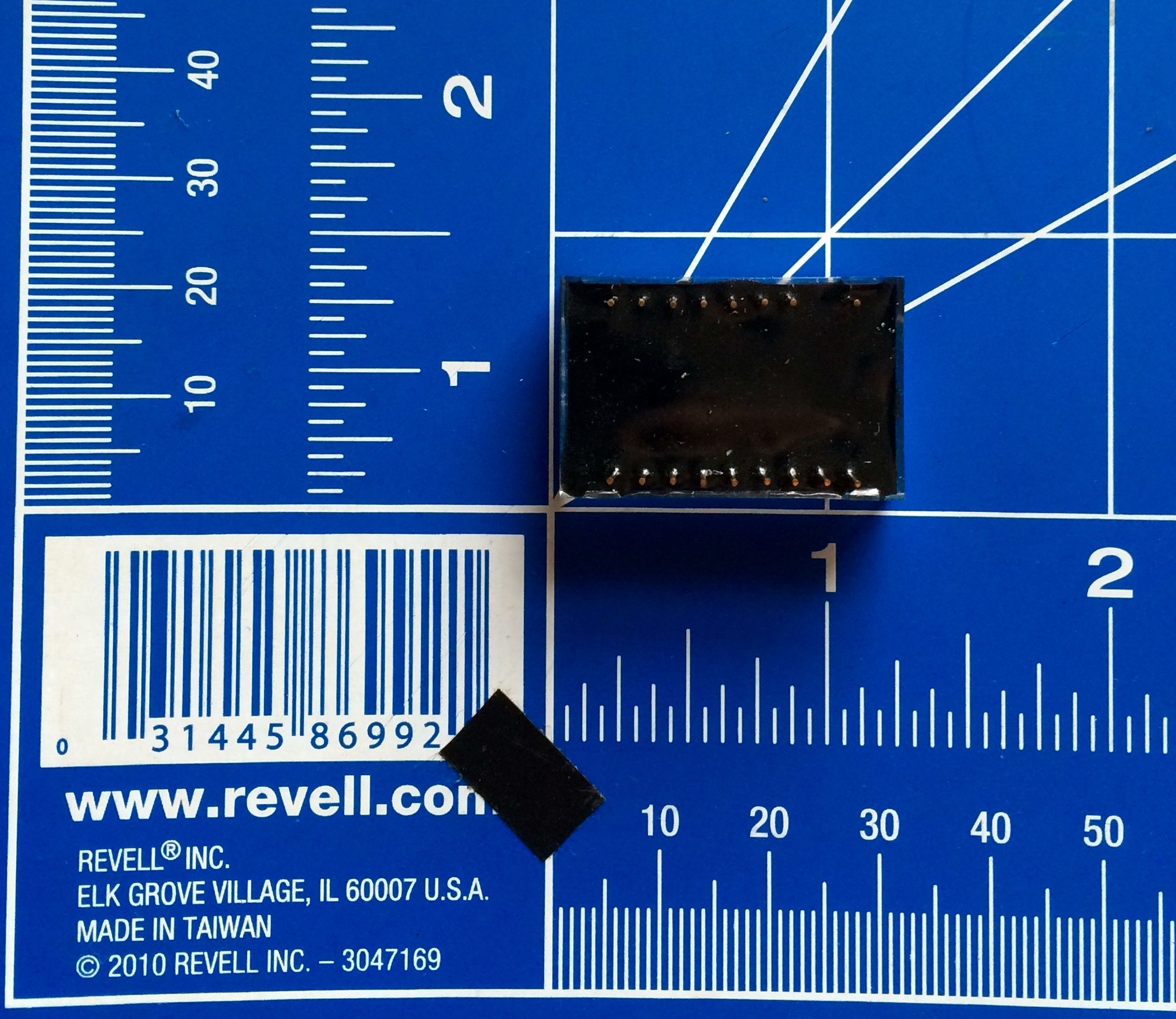 Modern dual digital 7 segment LED displays with Overflow indicators.

I bought these because they were very cheap, although the "minus sign" portion