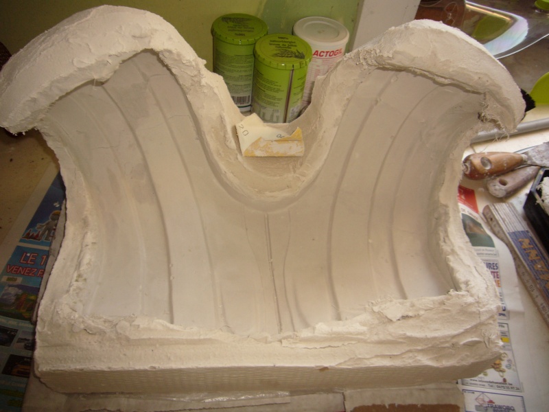 Mold of my shoulder armour.