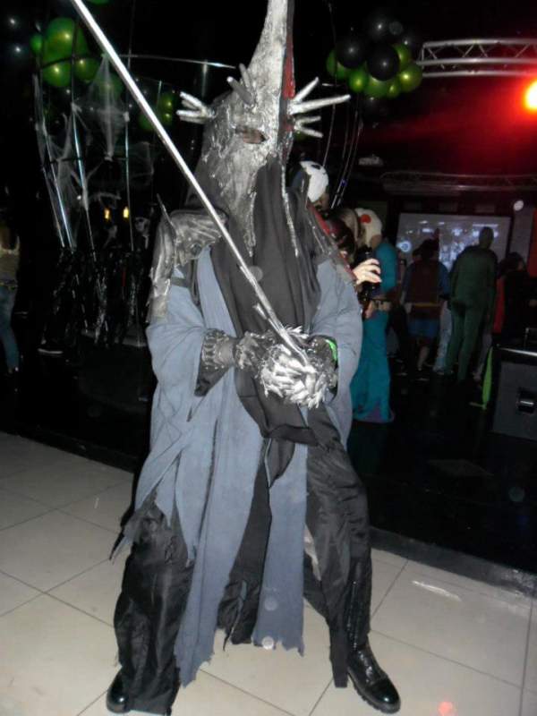 My complete outfit! I made the sword the morning off the event in literally 30min before going to work. It does not look great but HEY! I had to have