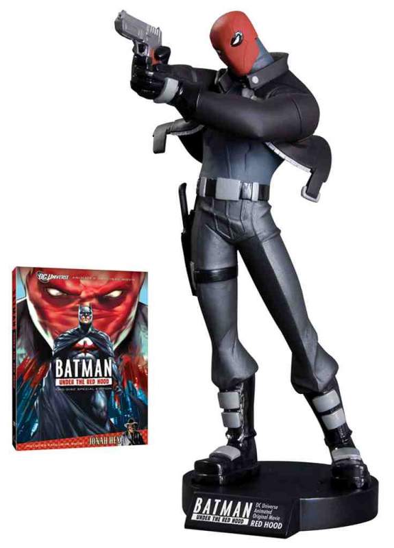 my costume inspiration for Red Hood, which I'll be wearing to Batman Live in August 2011, Birmingham
(yes I own the statue #0122 of 1000 :)