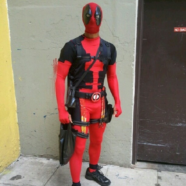 My custom made Deadpool. Made myself.