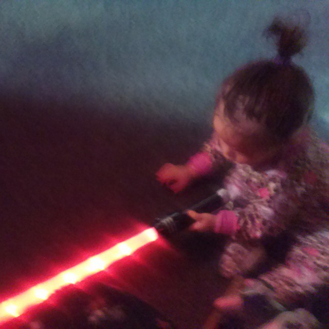 My Daughter is Strong with The Force.