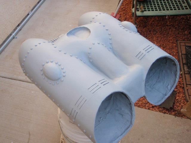 My first rocket pack with 180 rivets and false vents.