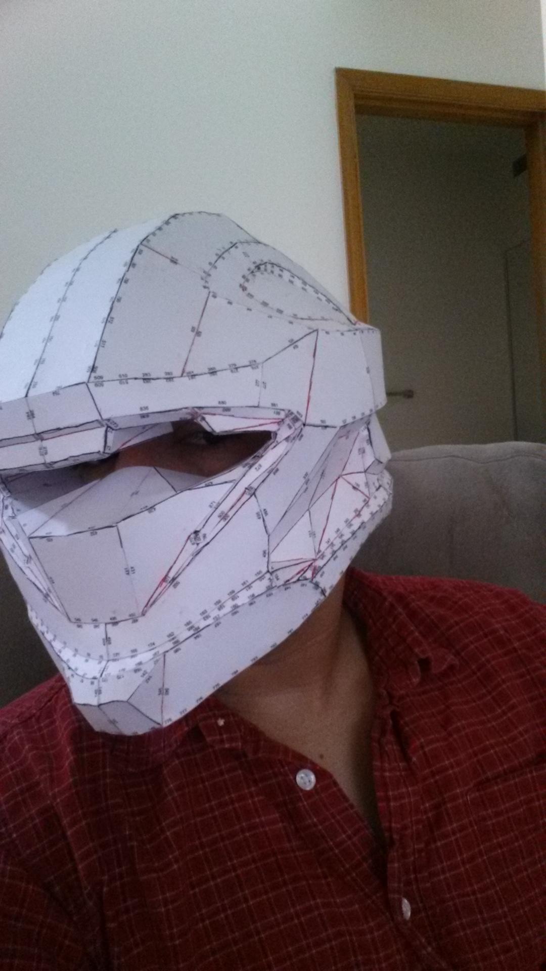 My pepakura helmet