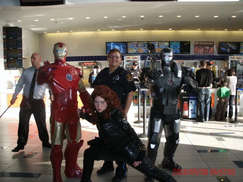 My Son is Iron Man, my daughter is Black Widow. and I'm War Machine