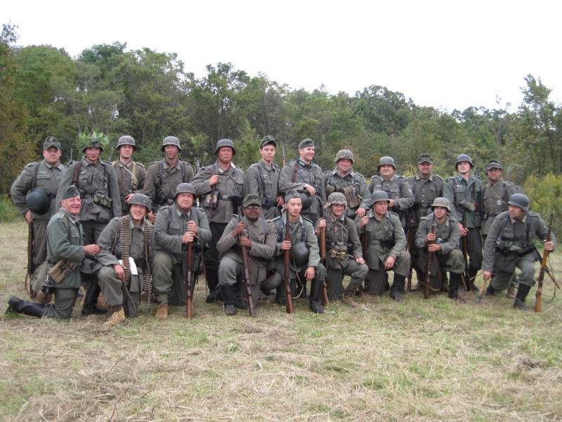 My unit the 709. Infanterie Division at Rockford, IL Sept. 2010
www.709th.org