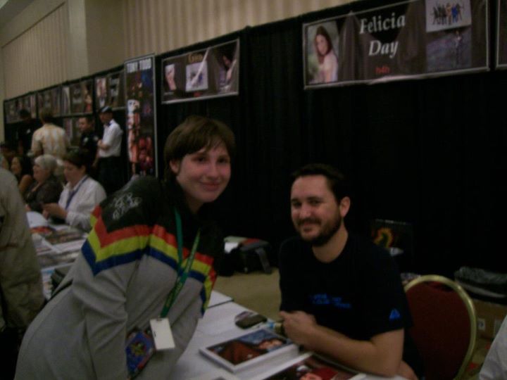 My Wesley Crusher Sweater (and Wil Wheaton). :)