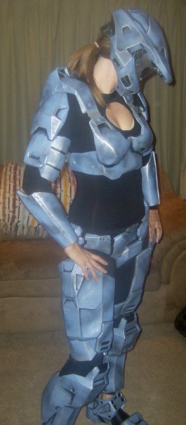 My wife's Halo Costume - Halloween 08'