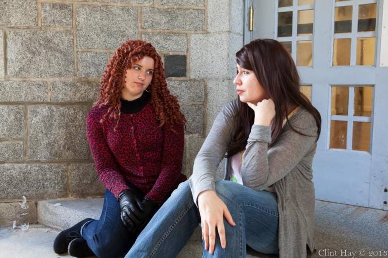 NBC's Hannibal - Abigail Hobbs
Cos & Effect 2013
with Freddie Lounds (Heather: http://light-as-a-heather.tumblr.com/)
Photo by Clint Hay / Marmbo
