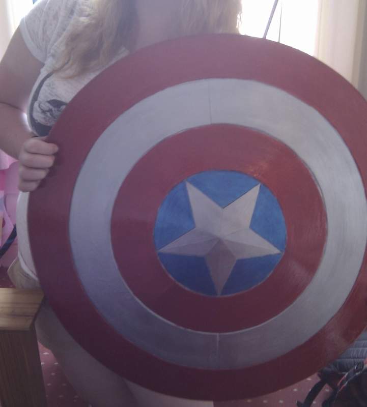 New shield, lighter but weaker.
Fibreglass