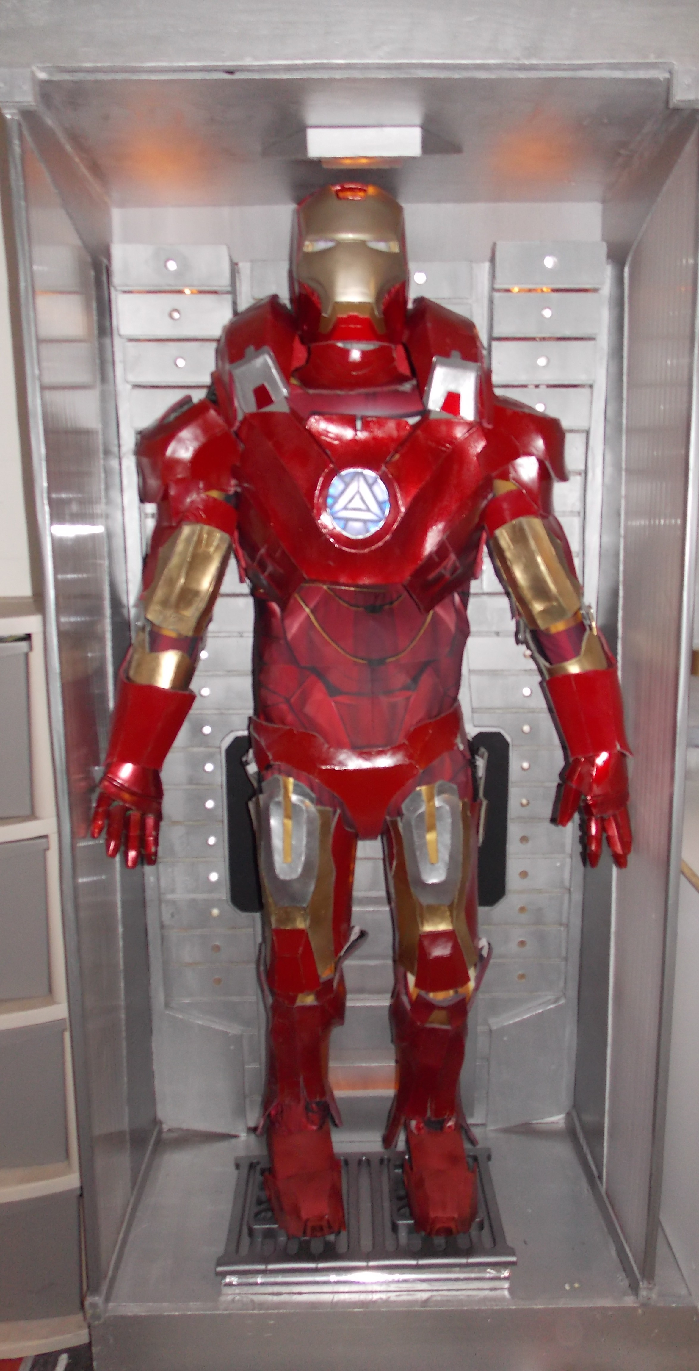 Old Mark VII in display case.